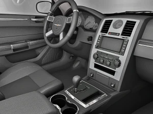 chrysler 300c 2008 3D Model