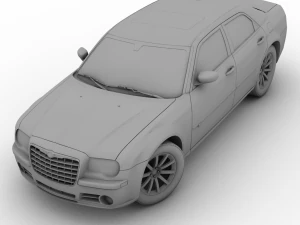 chrysler 300c 2008 3D Model