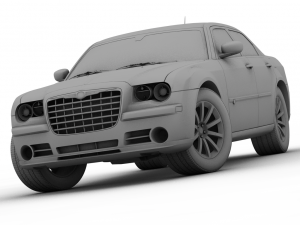 chrysler 300c 2008 Modello 3D