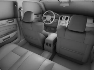 chrysler 300c 2008 3D Model