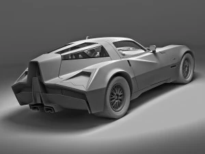 spada codatronca ts 2010 Modelo 3D