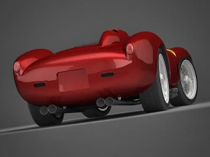 ferrari 250 testa rossa 1957 3D Model