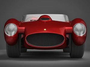 ferrari 250 testa rossa 1957 3D Model