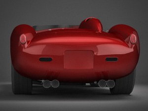 ferrari 250 testa rossa 1957 Modèle 3D