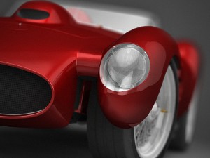 ferrari 250 testa rossa 1957 Modèle 3D