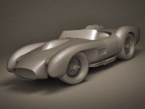 ferrari 250 testa rossa 1957 Modèle 3D