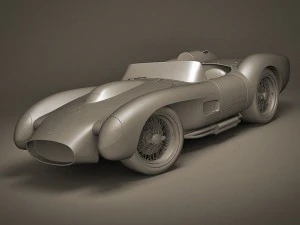 ferrari 250 testa rossa 1957 3D Model