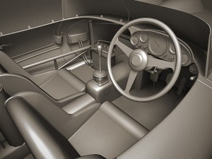 ferrari 250 testa rossa 1957 Modèle 3D
