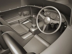 ferrari 250 testa rossa 1957 3D Model