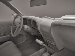 American Classic Muscle Car 1970 Modelo 3D