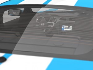 Modern American Muscle Car 2010 Modello 3D