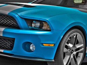 Modern American Muscle Car 2010 Modello 3D