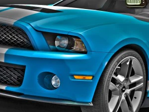 Muscle Car americana moderna 2010 Modello 3D