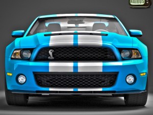 Modern American Muscle Car 2010 Modello 3D