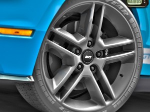 Modern American Muscle Car 2010 Modello 3D
