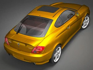 hyundai tuscani elisa 2003 3D Model