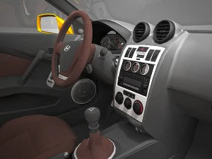 hyundai tuscani elisa 2003 3D Model