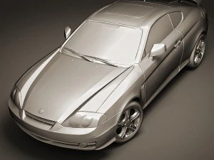 hyundai tuscani elisa 2003 3D Model