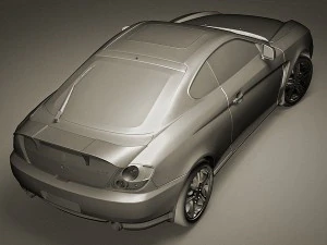 hyundai tuscani elisa 2003 3D Model
