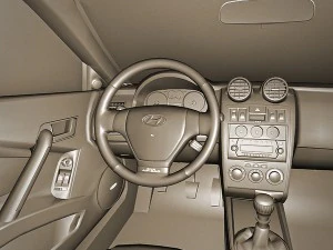 hyundai tuscani elisa 2003 3D Model