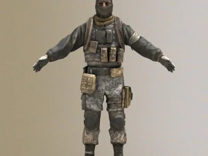 Pasukan Elit Model 3D