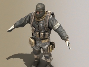 Elite Trooper Model 3D