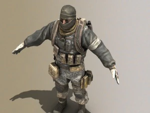 Elite Trooper 3D Model