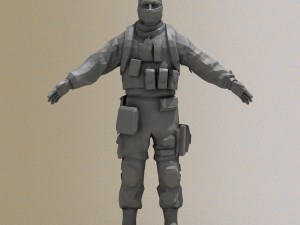 Elite Trooper Model 3D