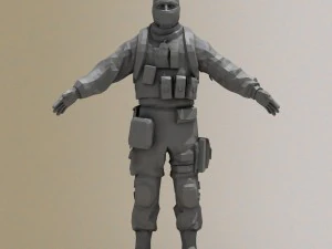 Elite Trooper 3D Model
