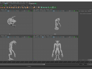 wolfman Model 3D