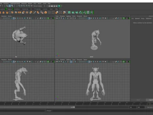 homem lobo Modelo 3D