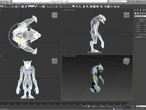 wolfman Model 3D