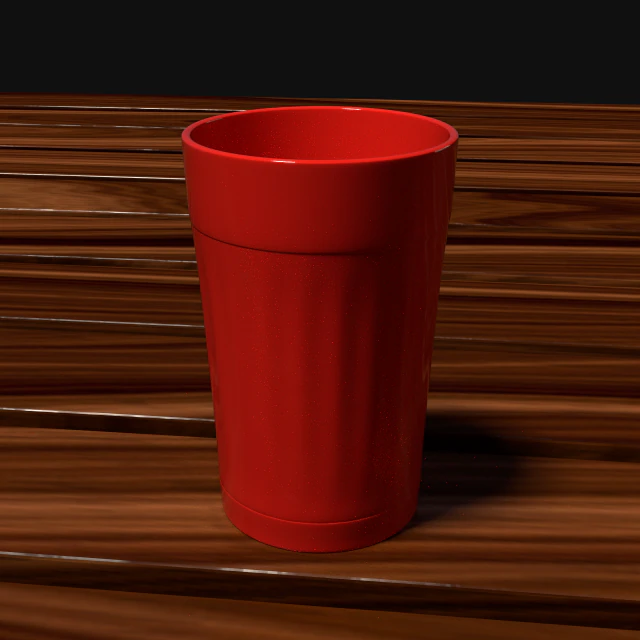 plastic camping cup 3D Model .c4d .max .obj .3ds .fbx .stl .blend 