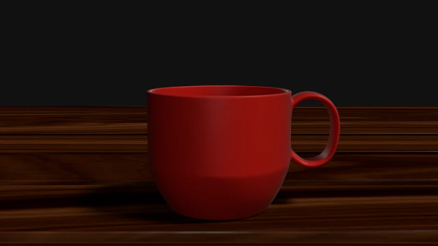 plastic camping mug 3D Model .c4d .max .obj .3ds .fbx .stl .blend 