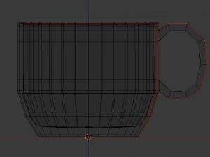 plastic camping mug 3D Model