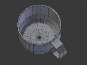plastic camping mug 3D Model