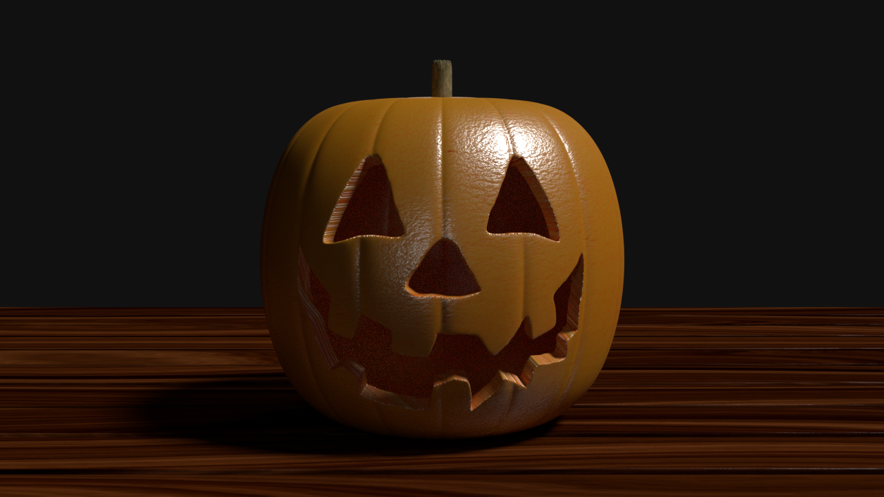 Jack O Lantern 3D Modell in Gemüse 3DExport Jack O Lantern 3D Modell in Gemüse 3DExport