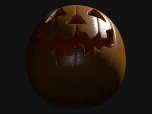 jack o lantern 3D-Modell