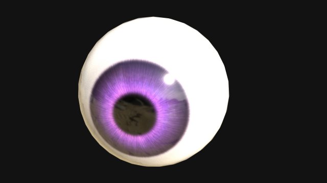 eye with 7 color texture set 3D Model .c4d .max .obj .3ds .fbx .stl .blend 