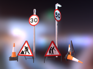 street asset pack 3D Модель