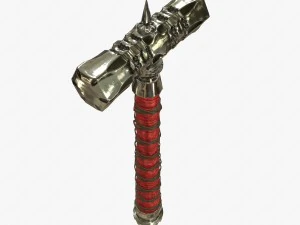 battle hammer 3D Model