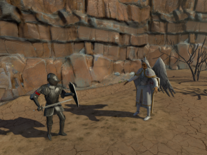 full plate knight armor Model 3D