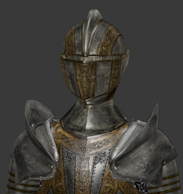 15th century decorated armor Model 3D .c4d .max .obj .3ds .fbx .stl .blend 