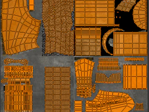15th century decorated armor 3D Model