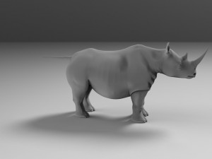 rhinoceros 3D Model