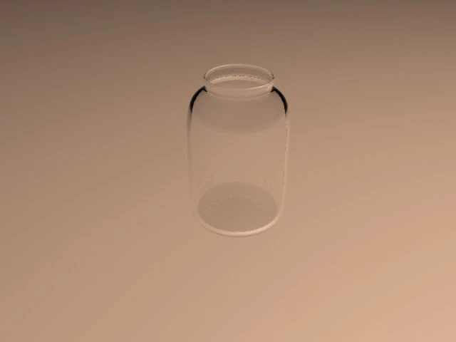 glass jar 3D Model .c4d .max .obj .3ds .fbx .stl .blend 