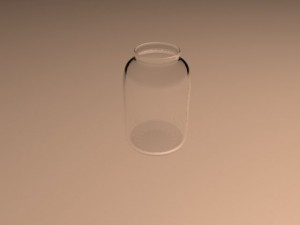 glass jar 3D Модель