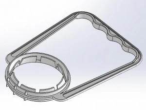 6 liter bottle handle 3D Print Model