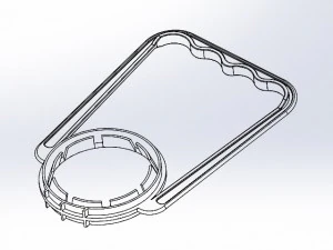 6 liter bottle handle 3D Print Model