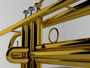 trumpet Model 3D